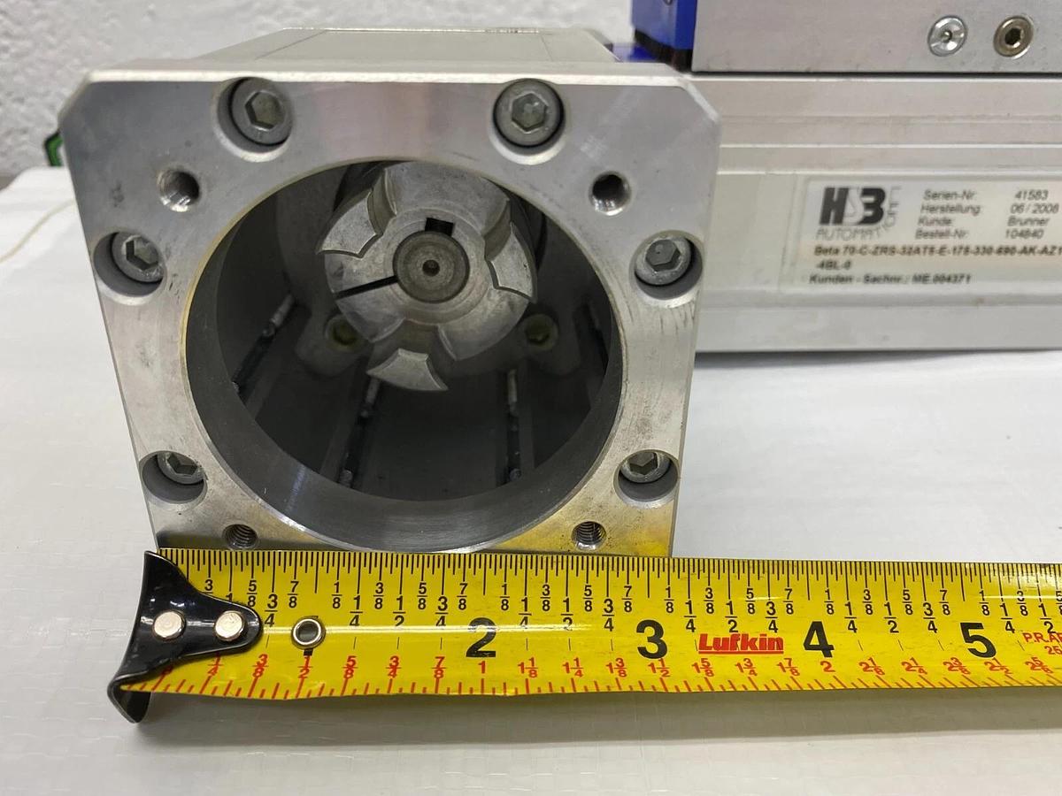 Used HSB Automation Beta 70-C-ZRS-32AT5-E-175-330-690-AK-AZ1 Linear Unit