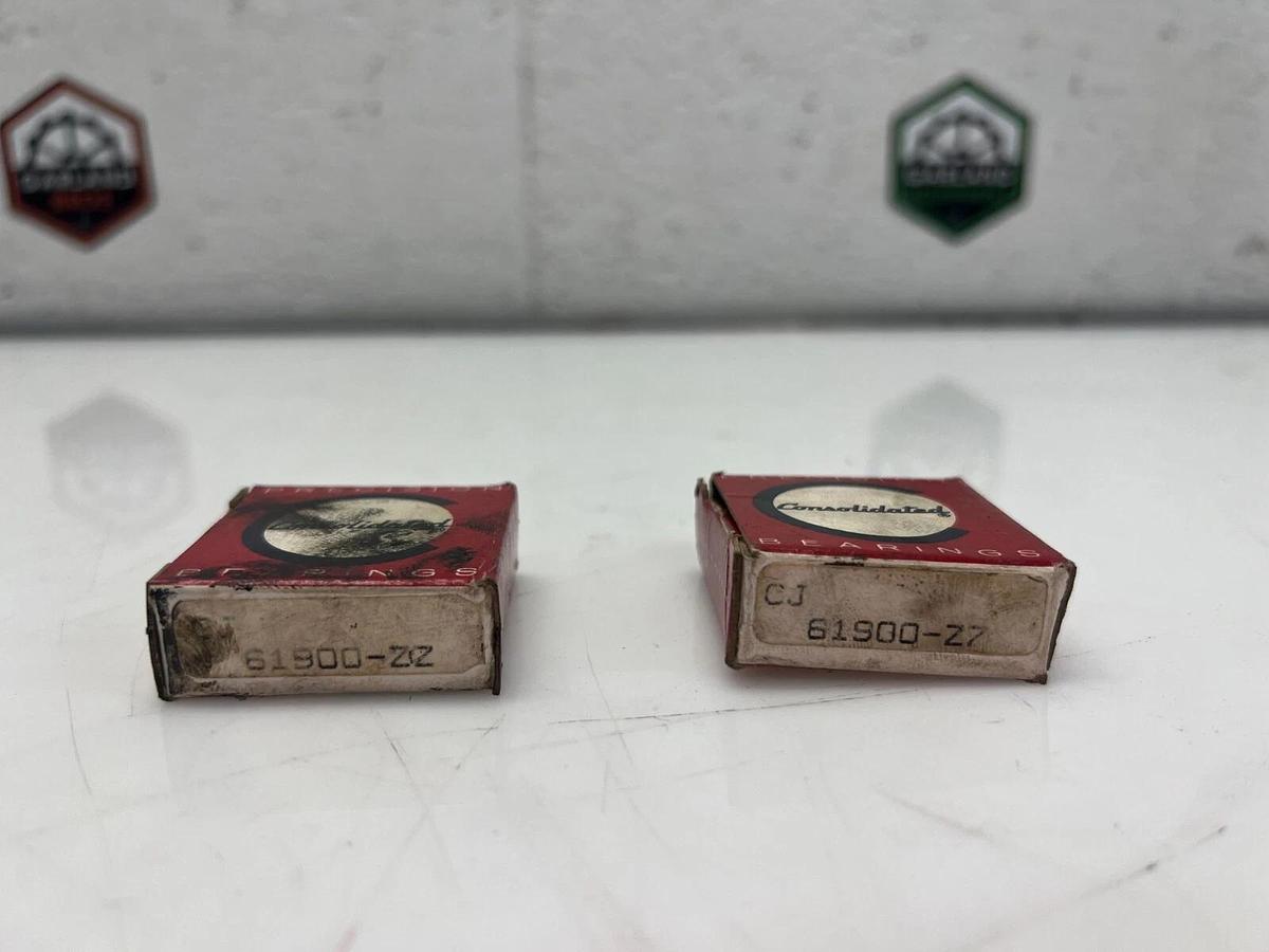 Used Consolidated 61900-ZZ Ball Bearing - Lot of 2