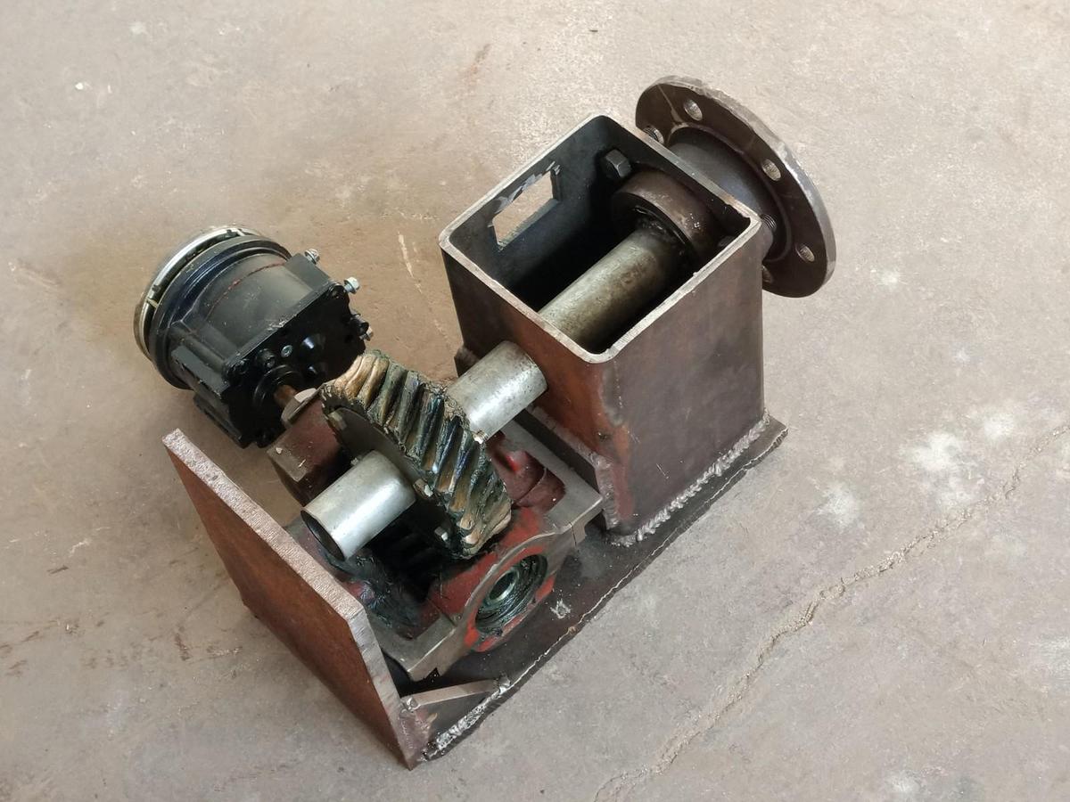 Used Swedrive AB OVV 35 Worm Gear Speed Reducer, Ratio 6:3, Displacement 203