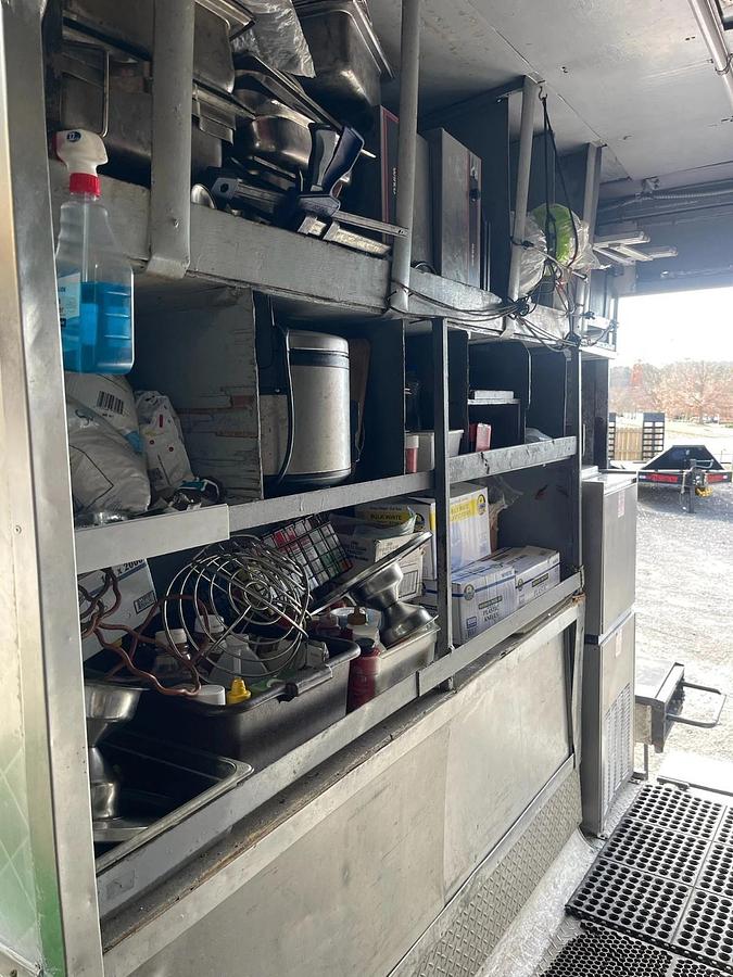 Used Featherlite TURNKEY Custom Full Service Catering Trailer + F-550 Tow Vehicle
