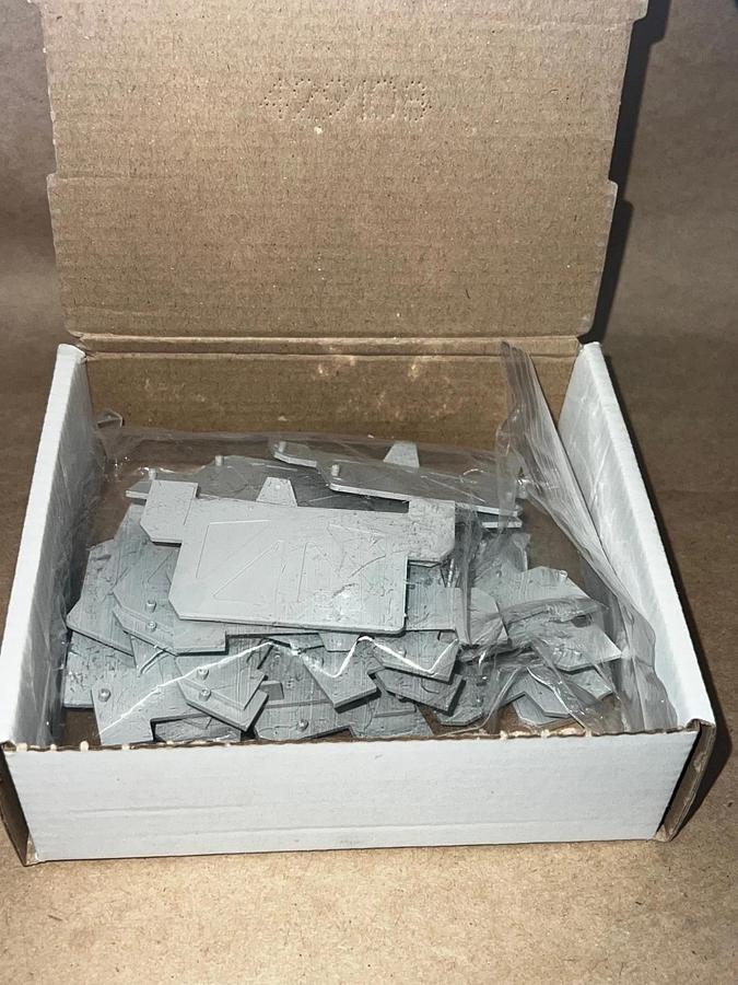 Used Allen Bradley 1492-EBJD3FB Ser A End Barriers (20 pcs) *NEW*