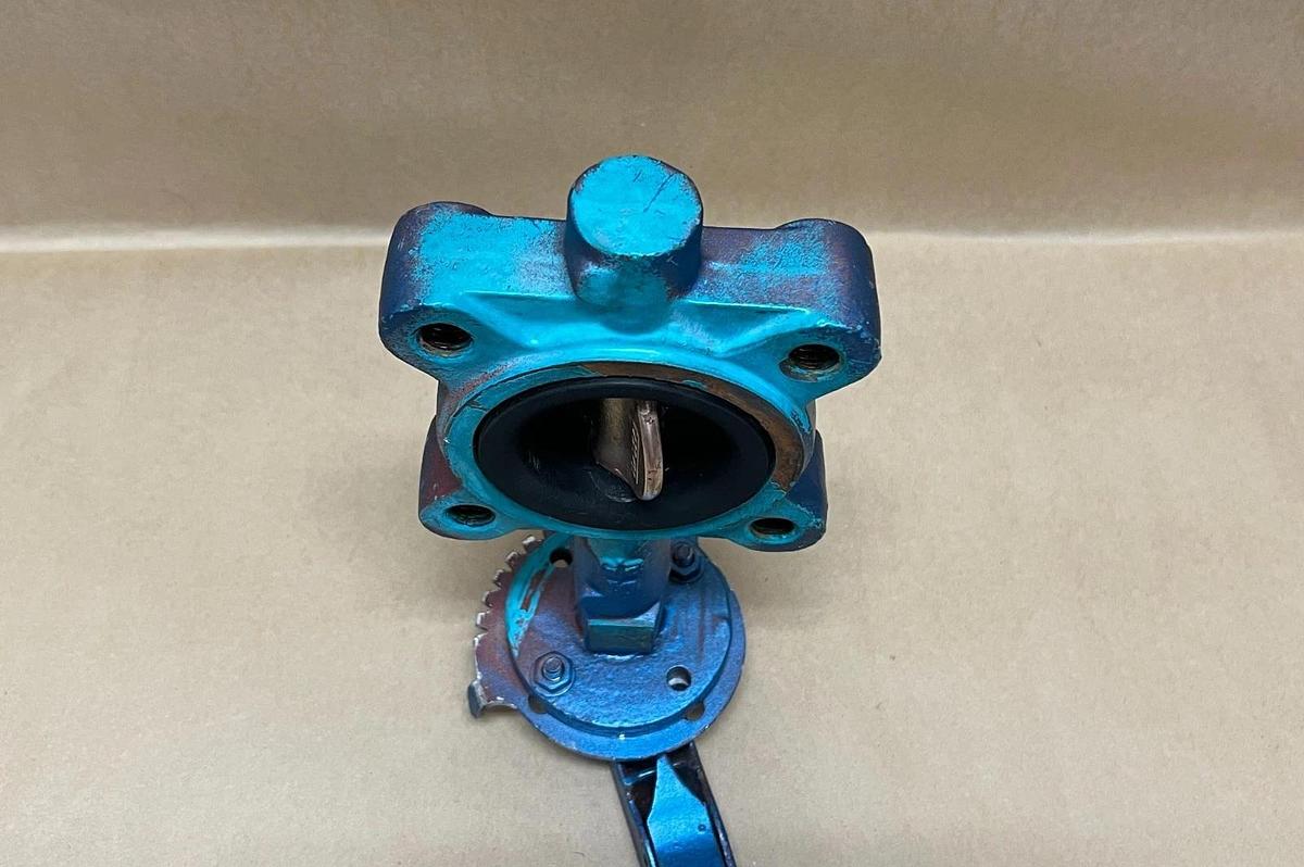 Used Ductile Iron Butterfly Valve, 2-1/2" DI 25