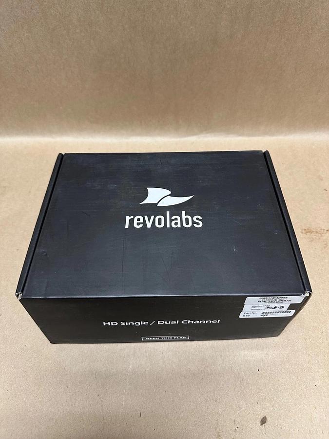 Used Revolabs 02-HDDUAL-NM HD Dual Channel Wireless Base