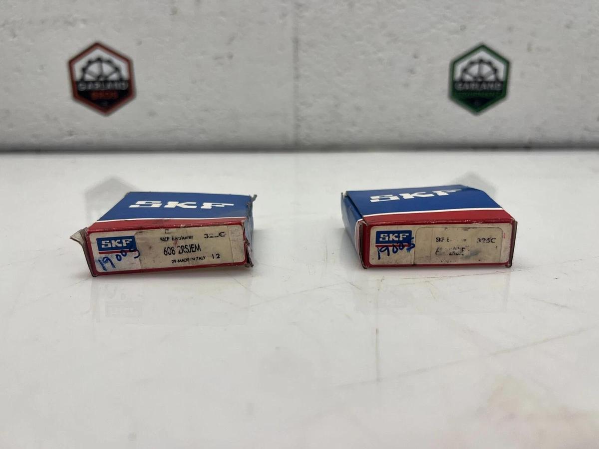 SKF 608 2RSJEM Ball Bearing Roller Explorer - Lot of 2