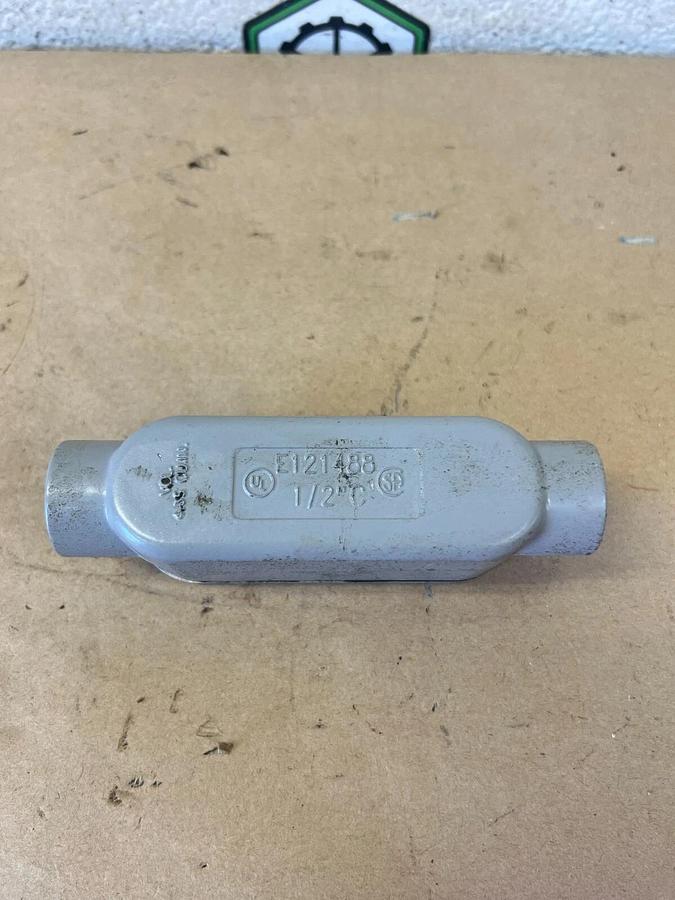 Used E121488 1/2” Cover, Conduit Body