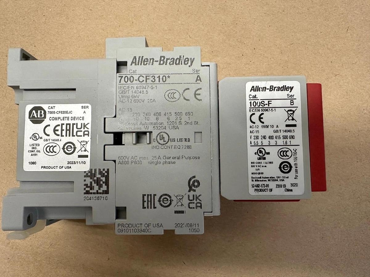 Used Allen Bradley 700S-CF620EJC Safety Control Relay