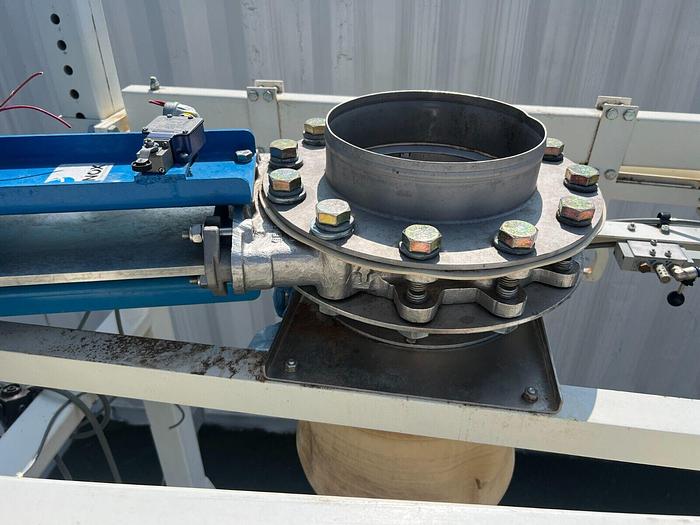 Used H&H Products Bulk Bag Fill Station, Load Cell, Avery Weightronix Digital ReadOut