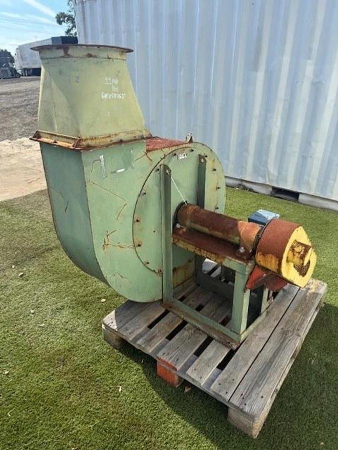 Used Italsime VC 680 RDS/9B CW Upblast Blower w/ Siemens 15Hp Motor @ 1760 RPM, 575V