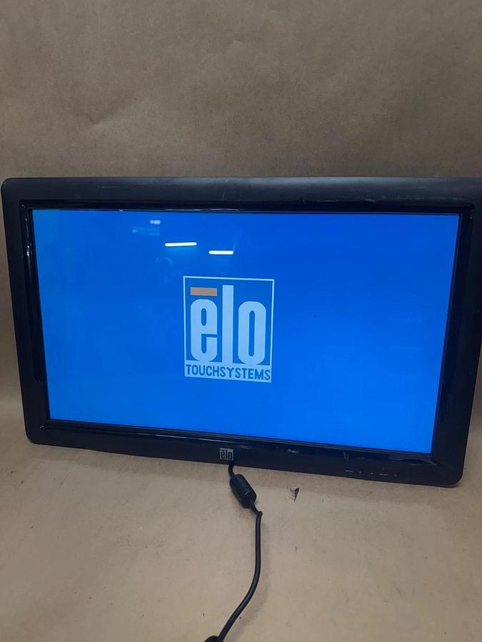 Used ELO Tyco ET2201L 22” In Touch Screen Monitor w/ Power Supply *TESTED*