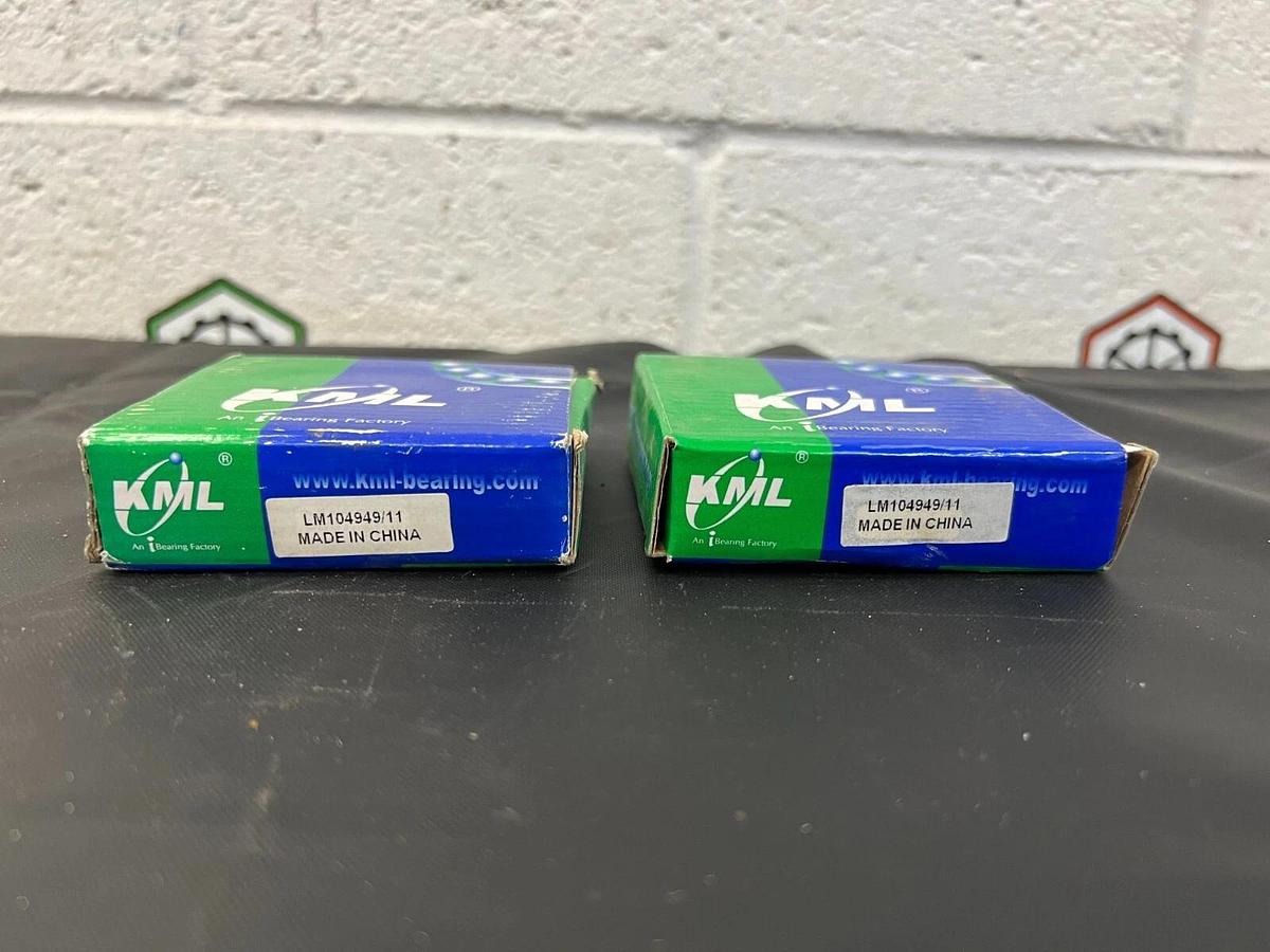 Used KML LM104949/11 Tapered Roller Bearing Cone - Lot of 2