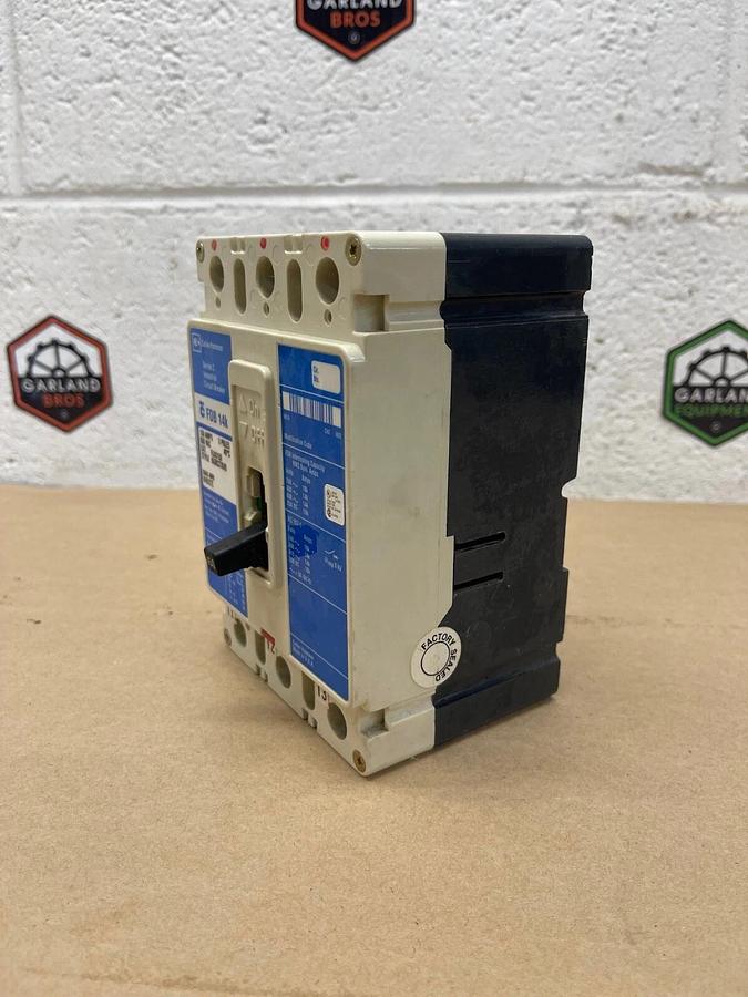Used Cutler Hammer FDB3150 Industrial Circuit Breaker Ser C 150A, 3 Poles, 600VAC