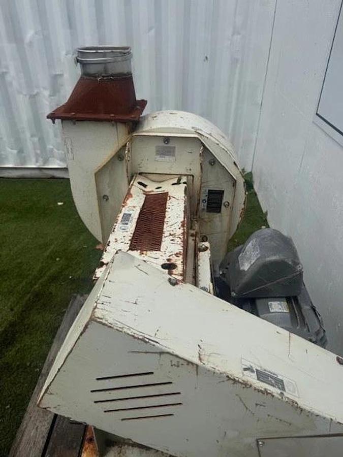 Used Cincinnati Fan RBE-11 Industrial Air Handling Specialism, Baldor 25Hp @ 1760 RPM