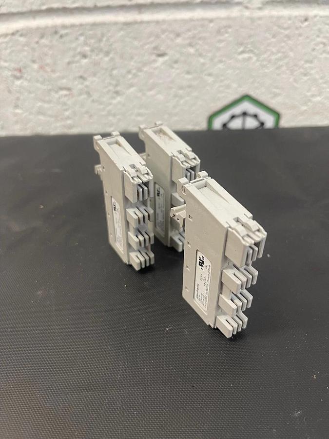 Used Allen Bradley 1734-RTB Series A Terminal Block - Lot of 3