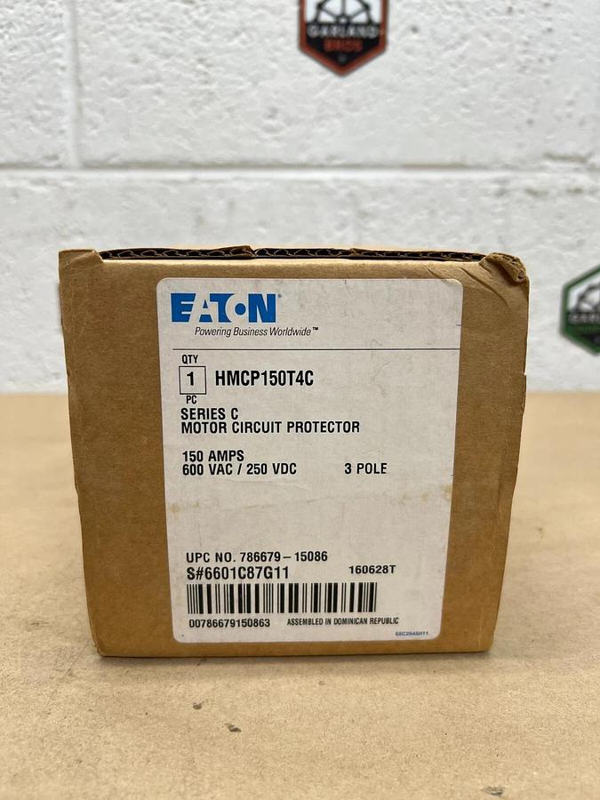 Eaton HMCP150T4C Series C Motor Circuit Protector, 150Amps, 3 Pole