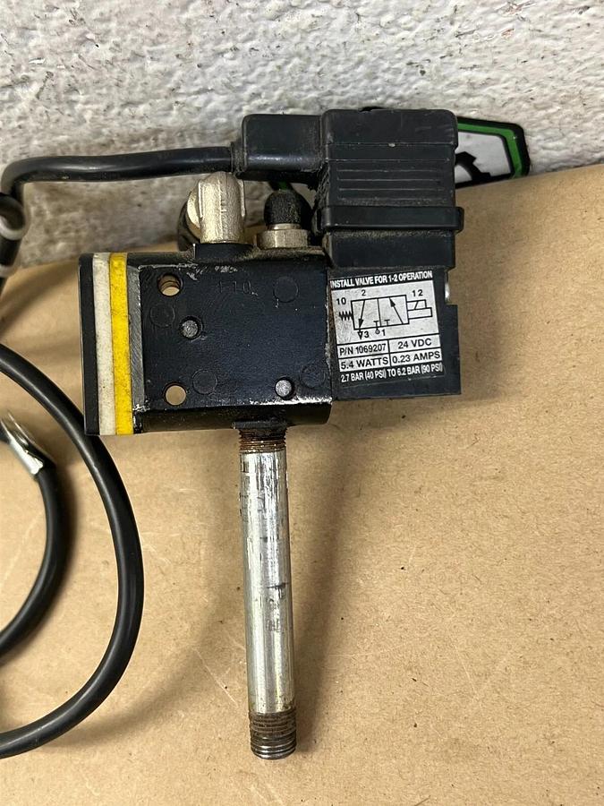 Used Nordson Install Valve for 1-2 Operation P/N 1069207 24VDC 5.4W 0.23A