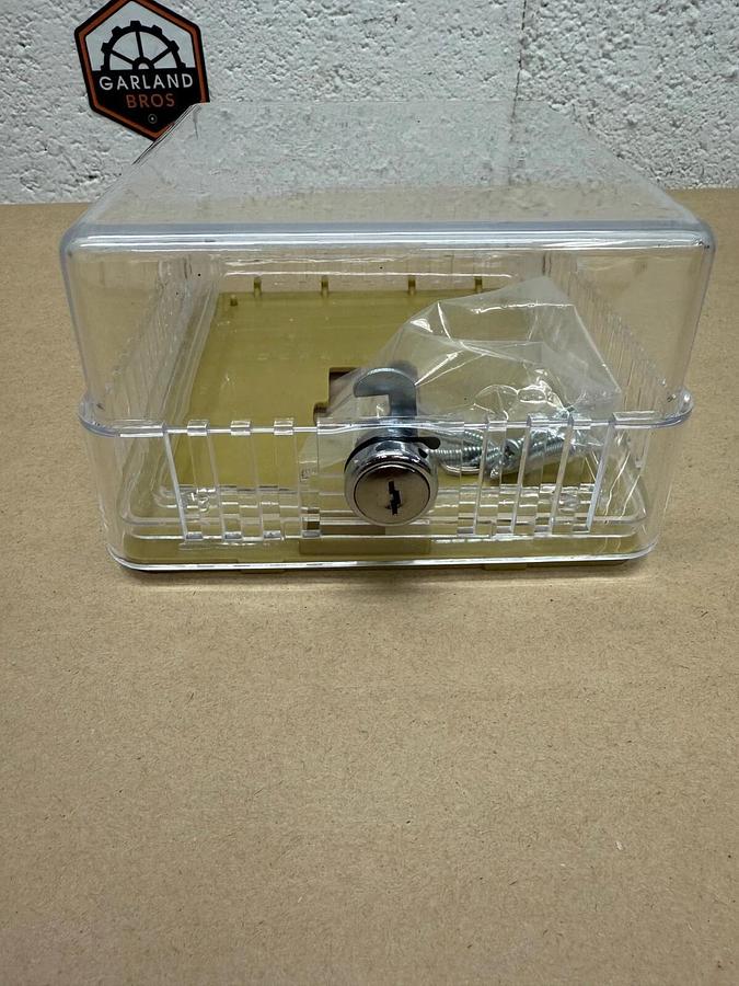 Used Supco BTG-K Thermostat Guard, Clear Plastic w/ Solid & Ring Bases