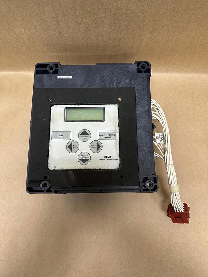 Used ASCO D07ATSA20200F5XF Automatic Transfer Switch 7000 Series