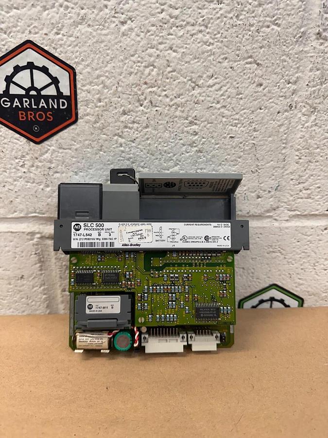 Used Allen Bradley - 1747-L542 Ser B - SLC 500 Processor Unit SLC 5/04 CPU