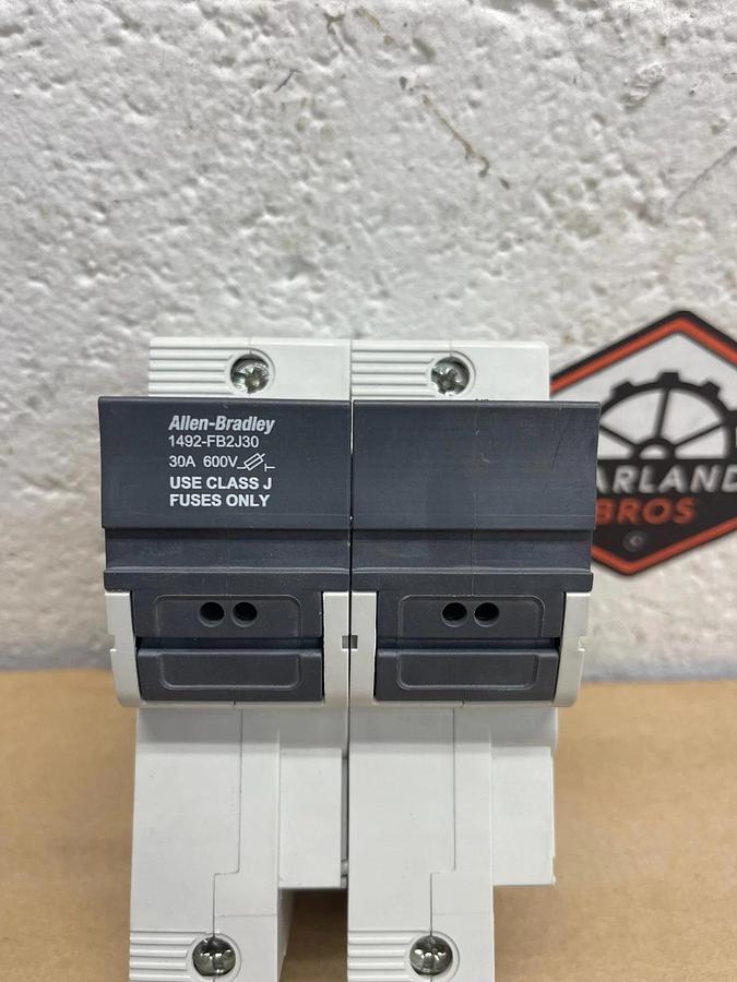 Used Allen Bradley 1492-FB2J30 Fuse Holder, 30A, 600V *NEW*