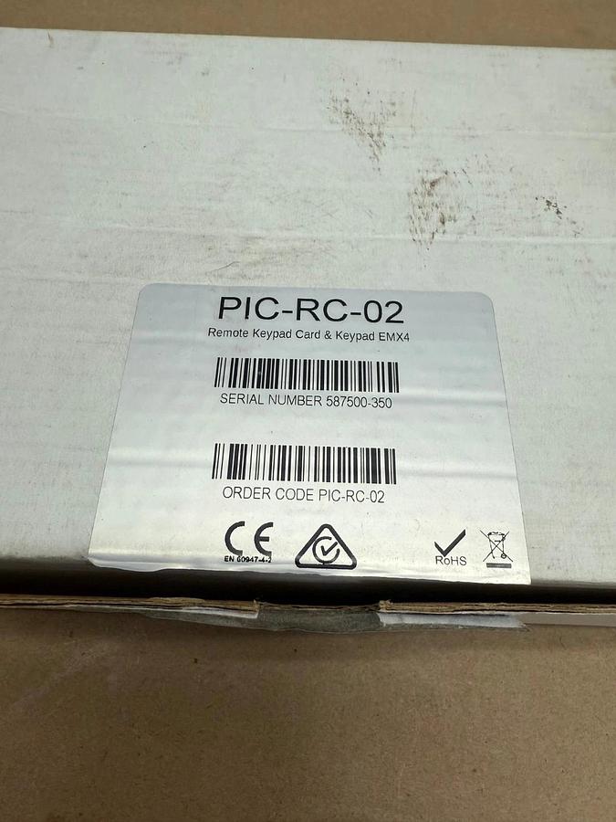 Used Benshaw Inc. PIC-RC-02 Remote Keypad Card & Keypad EMX4 *NEW*