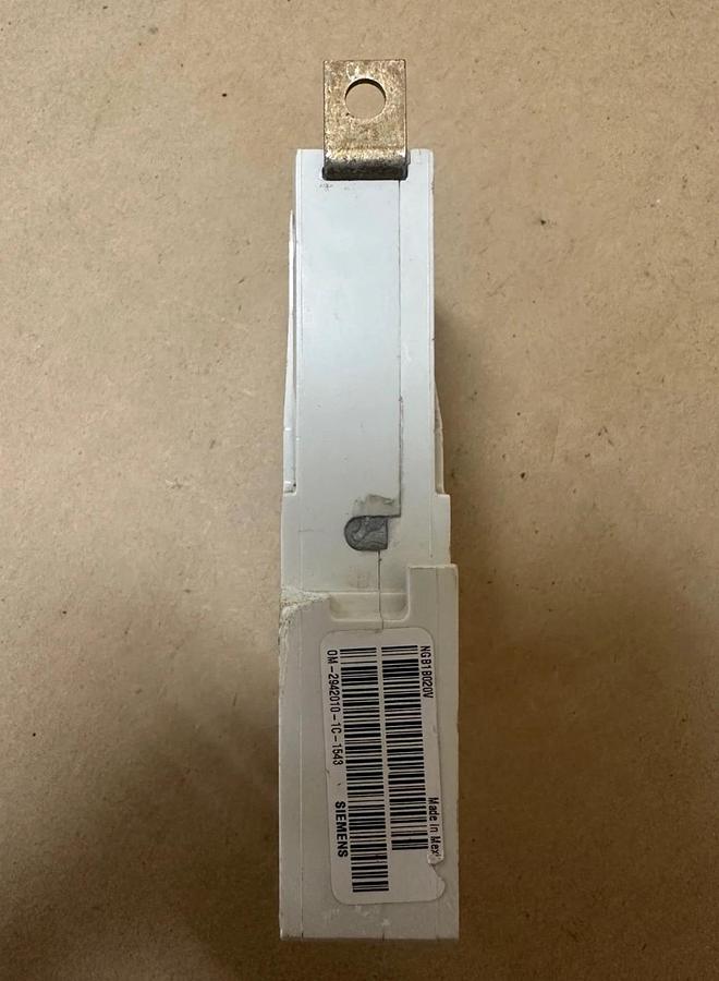 Used Siemens NGB1B020 20A 1 Pole Circuit Breaker