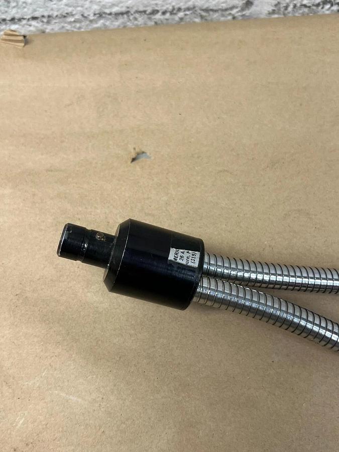 Used Fostec Dual Gooseneck Fiber Optic Attachment for Microscope Illuminators