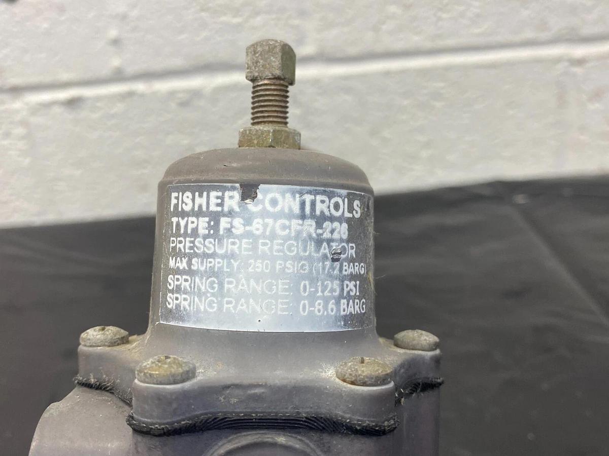 Used Fisher Controls FS-67CFR-226 Pneumatic Regulator