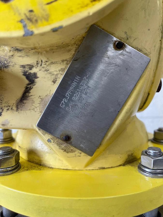 Used Milton Roy MacRoy G72J7PM4N1N Mechanically Actuated Pump, 149 GPH @ 50 psi