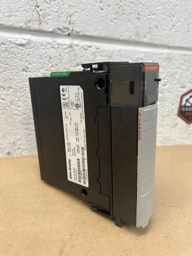 Used Allen Bradley 1756-OW16I/A Relay Isol. Output 16PT N.O. C300/R150