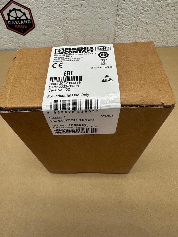 Used Phoenix Contact 1085255 FL Switch 1016N *FACTORY SEALED*
