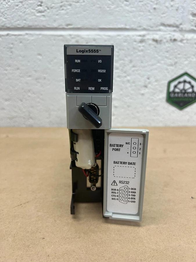 Used Allen Bradley 1756-M14/A + 1756+L55/A Logix 5555 Processor Unit