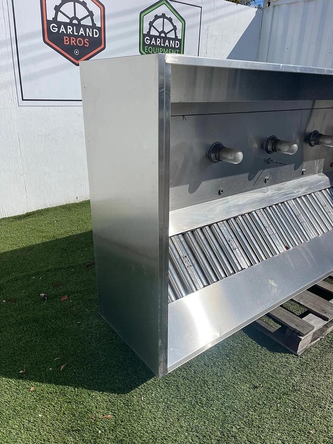 Used Captiveaire Systems 5424 ND-2, 9’6” Commercial Exhaust Hood - Stainless Steel