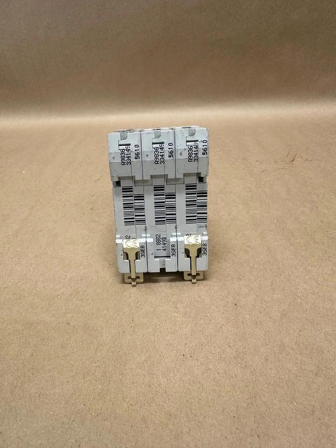 Used Merlin Gerin C60N Multi 9, 20A-Type B 3 Pole, 480VAC Breaker