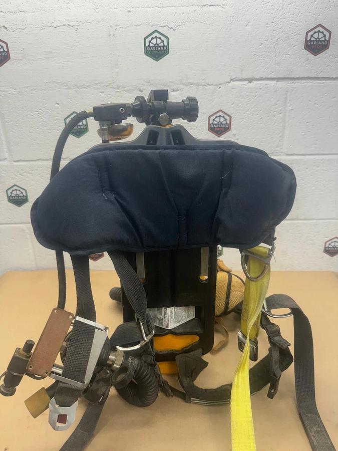 Used MSA Self Contained Breathing Apparatus, Mask & Tank Backpack