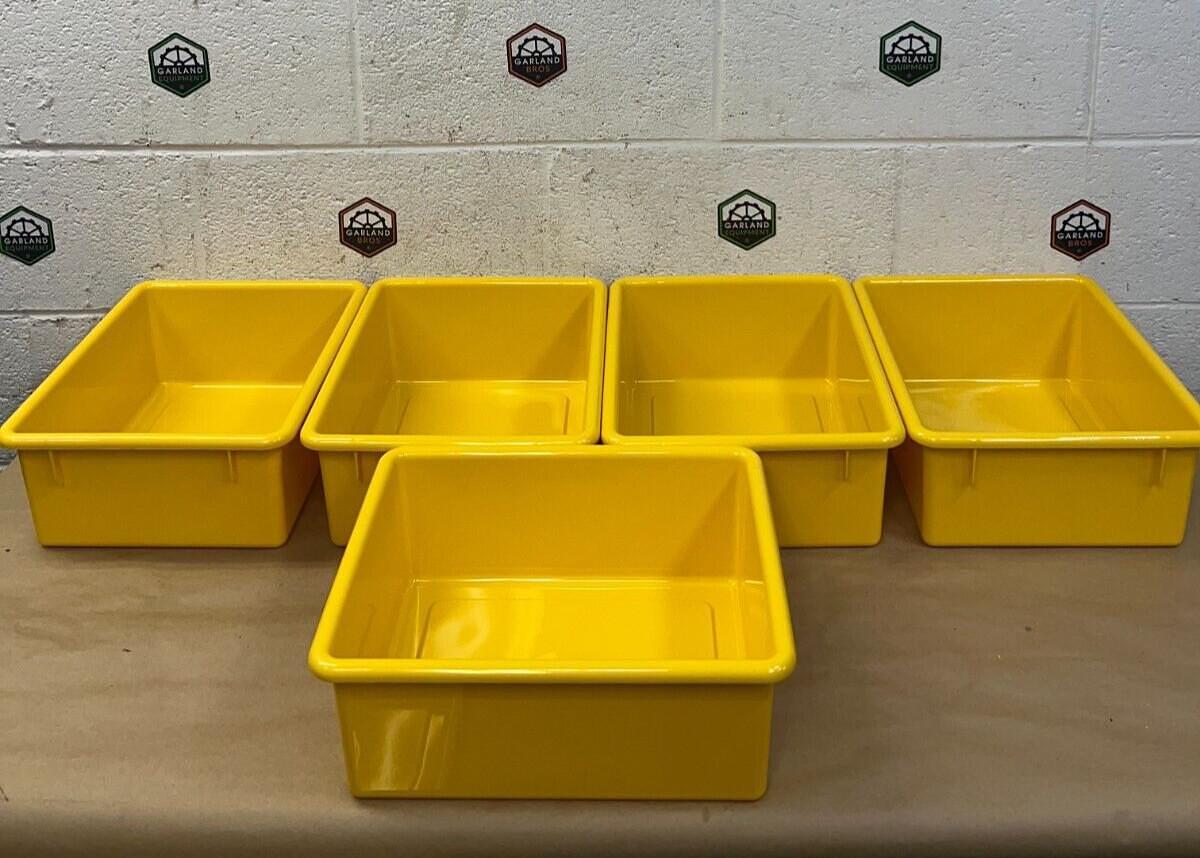 Jonti-Craft 8072JC Yellow Bins - Lot of 5