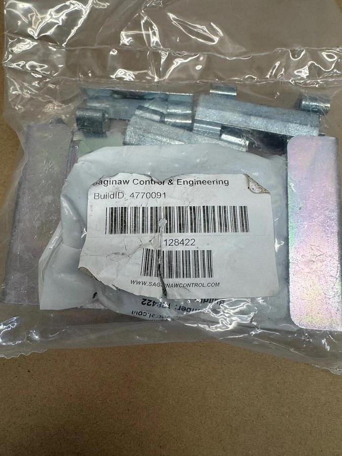 Saginaw Control & Engineering 128422 Bolt Pack, Dead Front Four Hinge *NEW*