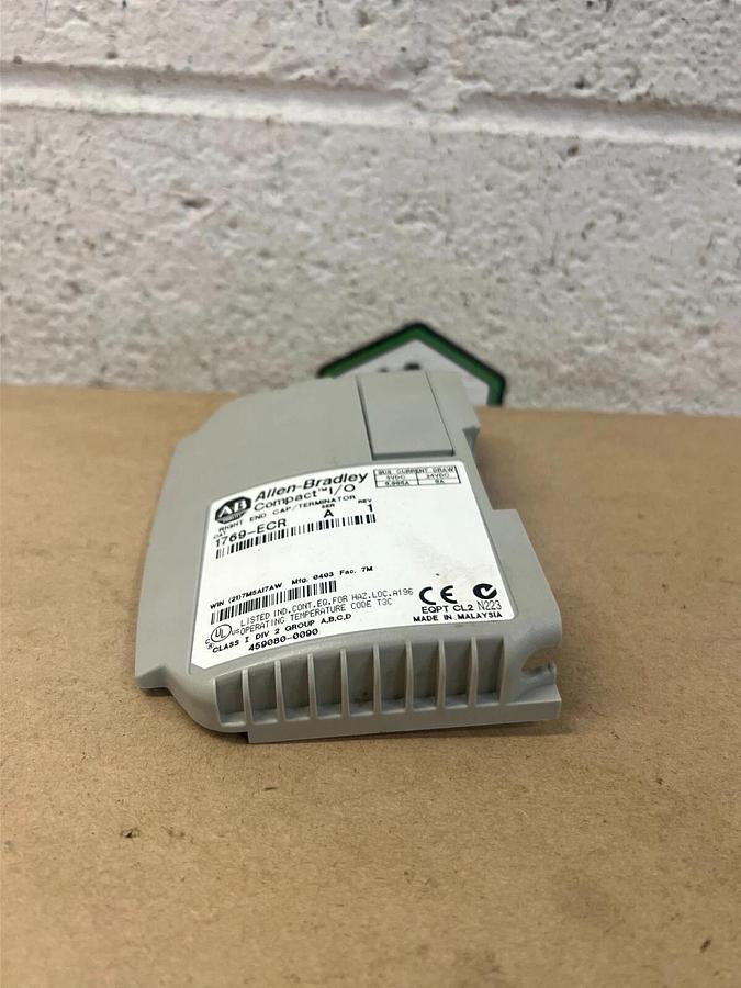 Used Allen Bradley 1769-ECR Series A Compact I/O End Cap