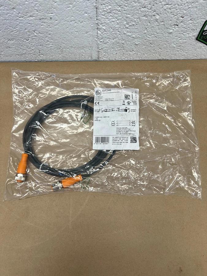 Used IFM EVC043 Connection Cable
