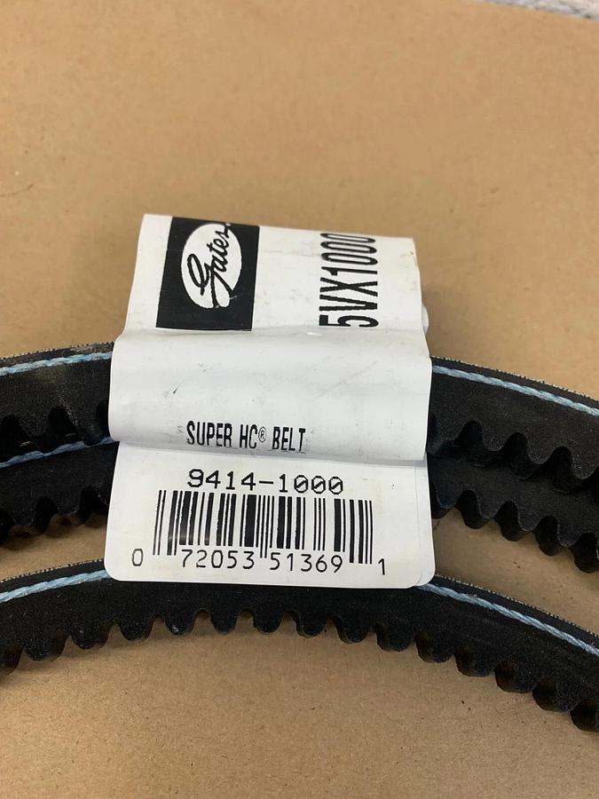 Used Gates 5VX1000 SuperHC Belt
