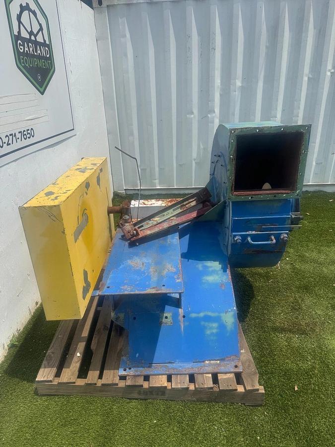 Used Industrial Blower Fan CW Top Horizontal Blower, No Drive, 12” Inlet