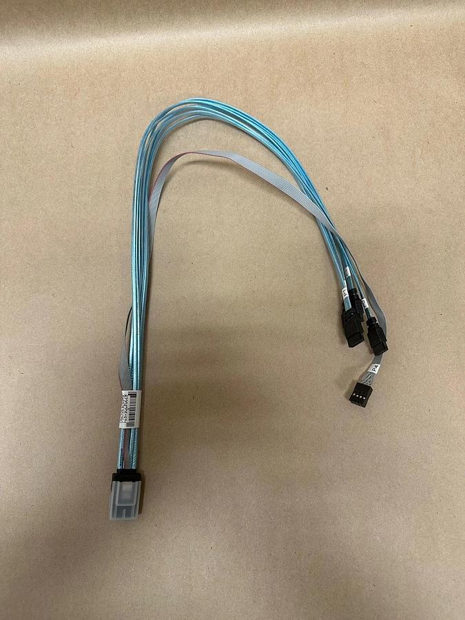 Used SuperMicro 672042051571 MiniSAS to 4 SATA - Lot of 5