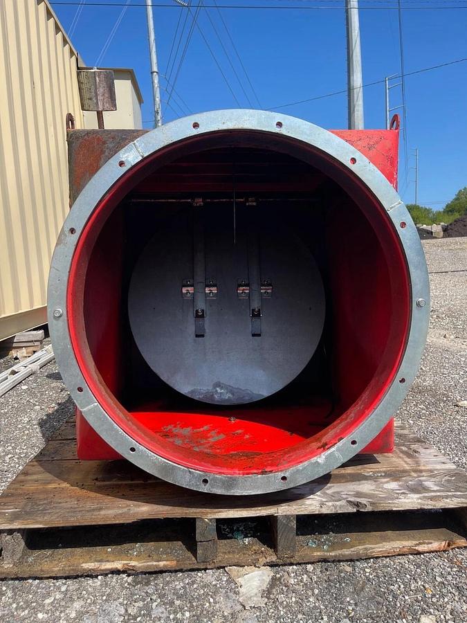 Used Air Com SNR 160➗700 Non Return Valve, Max Air Speed: 30m/s, 26” Flange