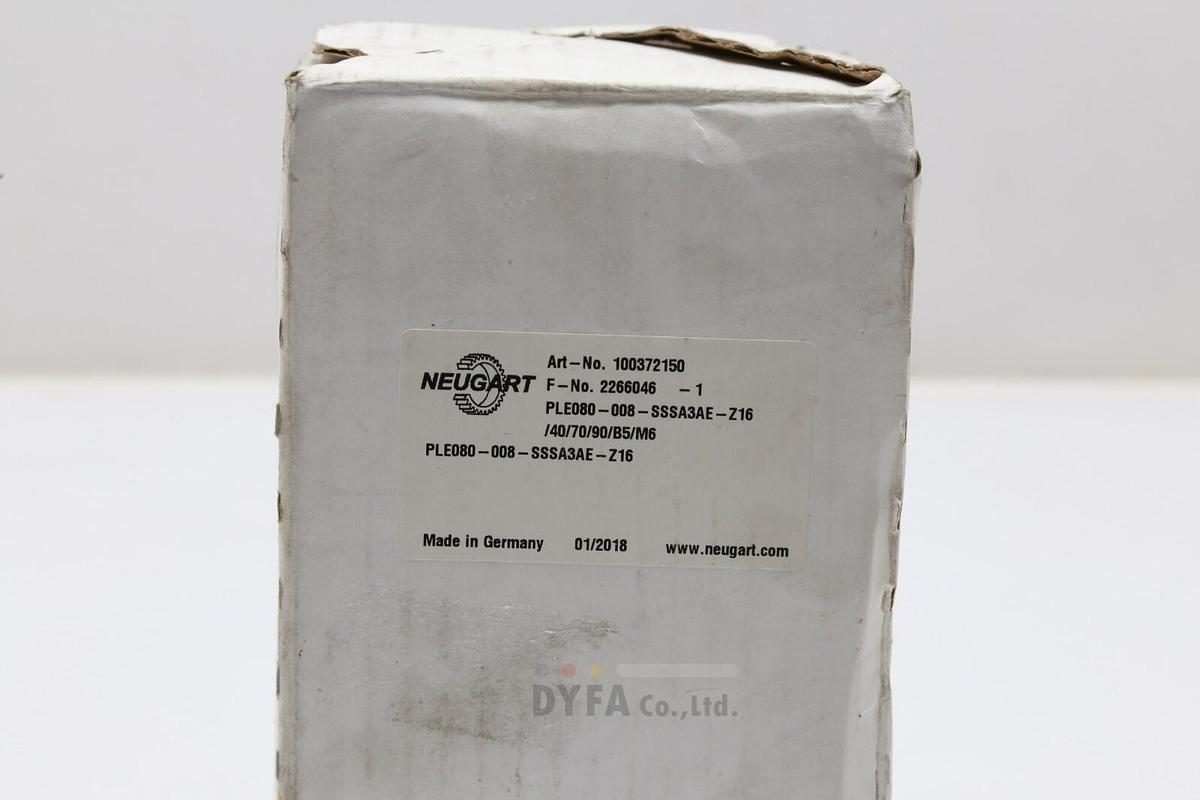 Used Neugart PLS 70, 5:1 Ratio, I = 5, Planetary Gearhead