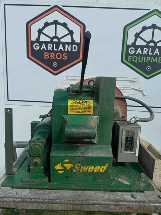 Used Sweed Machinery 510AE, Scrap Chopper, SN: 16852, w/ 1.5Hp Baldor Motor