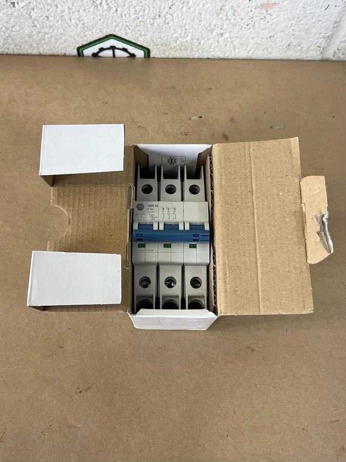 Used Allen Bradley 1489-M3C030 3 Pole Circuit Breaker