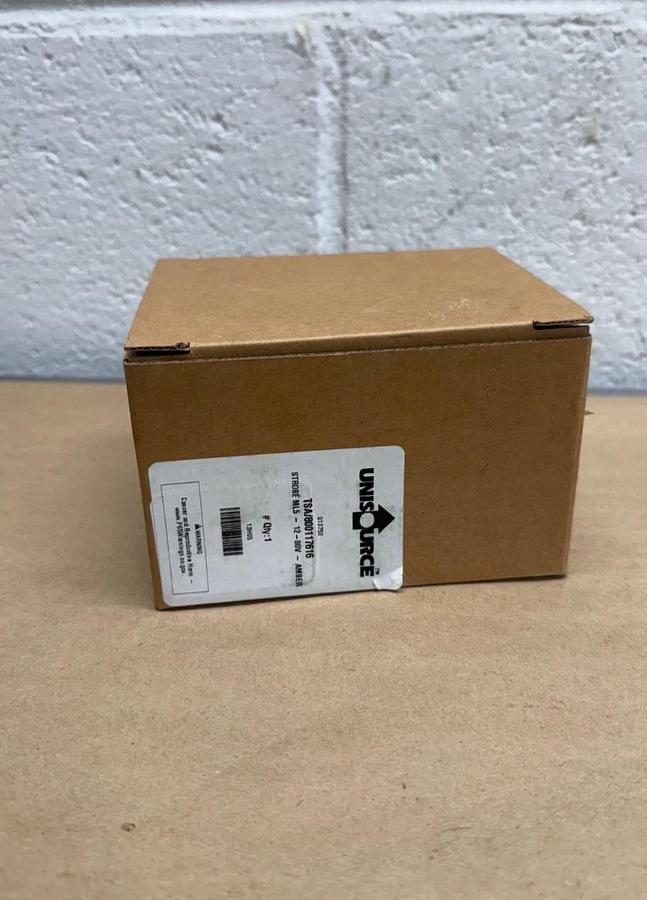 Used Meteorlite 5 Forklift Strobe Light (Amber) 12-80 VDC *NEW*