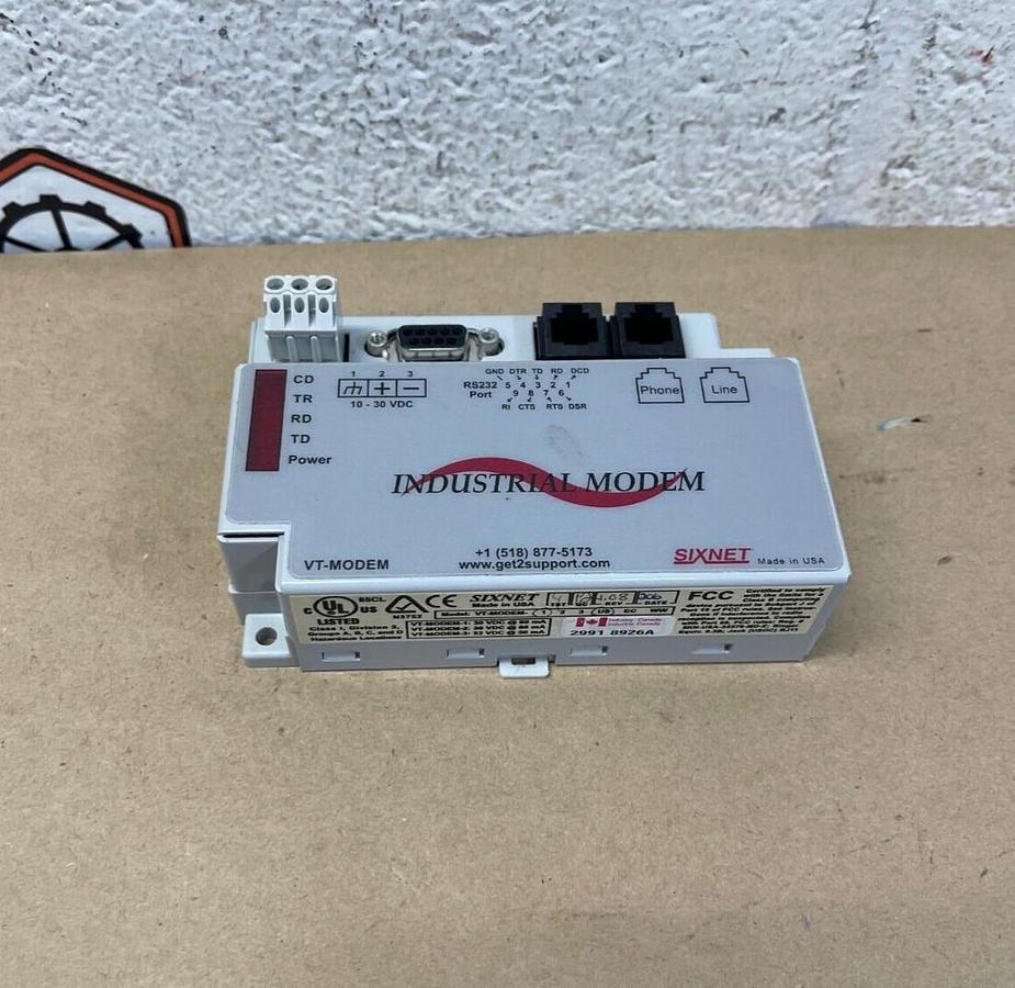 Used Sixnet VT-Modem, Industrial Modem