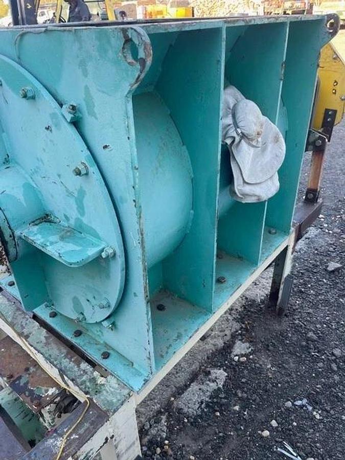 Used Clarke's FDR-ER30X40-90-655 Rotary Airlock Feeder, Toshiba 10HP Motor - TESTED