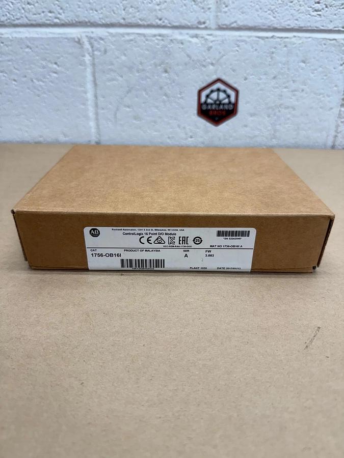 Used Allen Bradley 1756-OB16I Ser A ControlLogix 16 Point D/O Module *FACTORY SEALED*