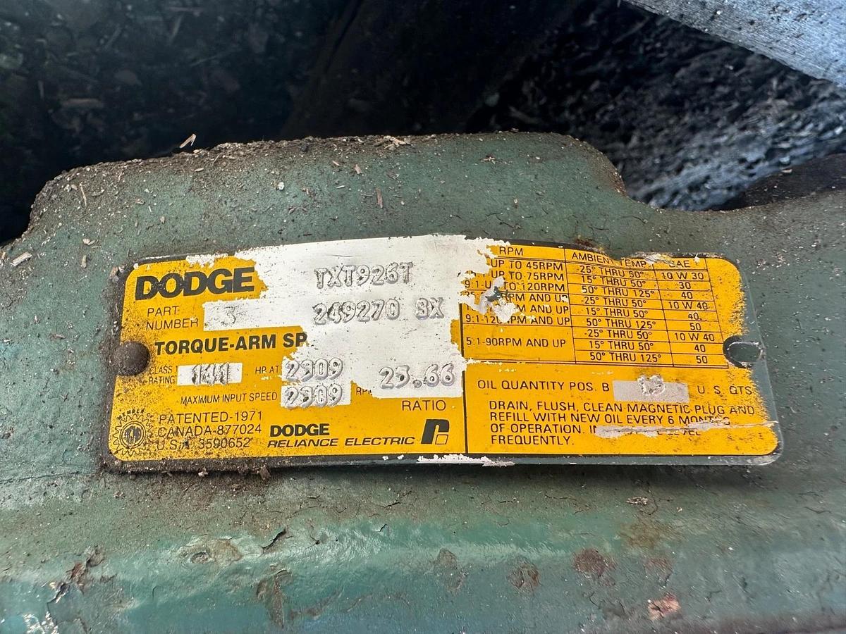 Used Dodge TXT926T 25.66 Ratio Gear Reducer